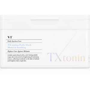 VT Cosmetics TX-Toning Daily Mask rozjasňující plátýnková maska proti pigmentovým skvrnám velké balení 30 ks