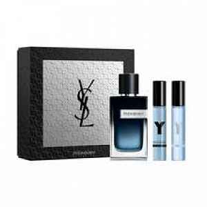 Yves Saint Laurent Y Eau de Parfum Dárková sada dámská parfémovaná voda 100 ml, miniaturka Y dámská parfémovaná voda 10 ml a miniaturka Y dámská toaletní voda 10 ml