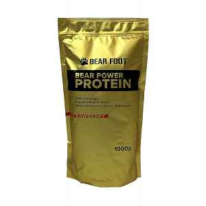 BEAR FOOT NUTRITION Power Protein jahoda 1000 g
