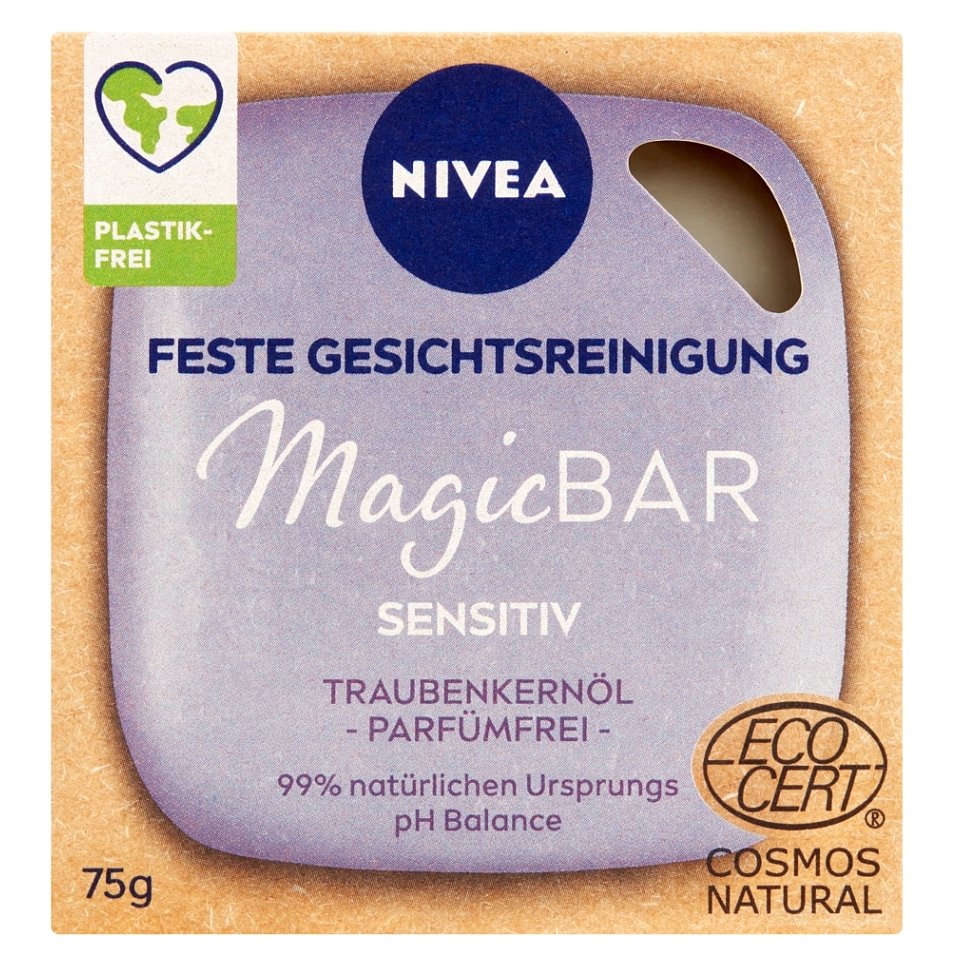 NIVEA MagicBAR Čisticí pleťové mýdlo Sensitive 75 g