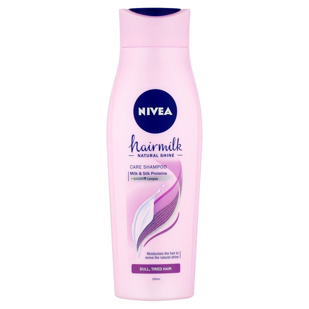 NIVEA šampon Hairmilk Shine 250ml