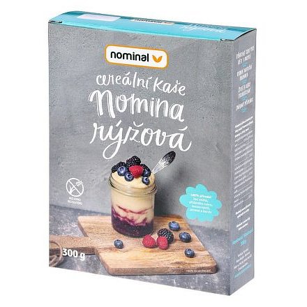 NOMINA obilninová instantní kaše rýžová 300g