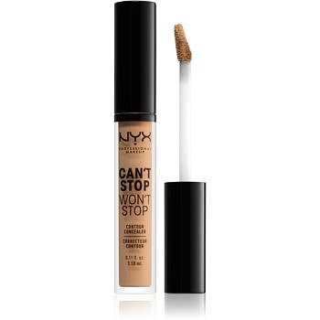 NYX Professional Makeup Can't Stop Won't Stop tekutý korektor odstín 7.5 Soft Beige 3,5 ml