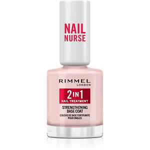 Rimmel Nail Nurse 2-in-1 podkladový lak na nehty se zpevňujícím účinkem 12 ml