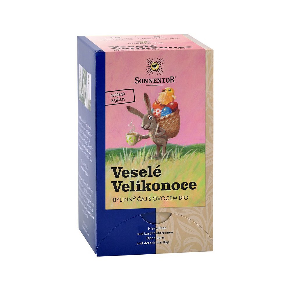 SONNENTOR Bylinná čajová směs Veselé velikonoce 27 g BIO