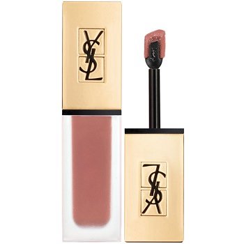 Yves Saint Laurent Tatouage Couture ultra matující tekutá rtěnka odstín 07 Nu Interdit - Medium Nude 6 ml