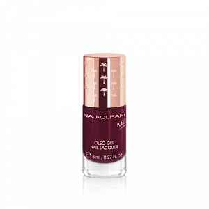 Naj-Oleari Oleo gel Nail Lacquer 25 black red 8ml