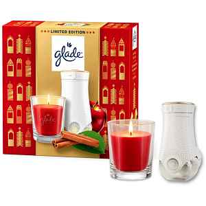 GLADE ONE Twinkling Apple & Cinnamon vánoční dárková sada