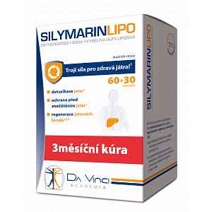 Da Vinci Academia Silymarin Lipo 60 + 30 ZDARMA 90 tobolek