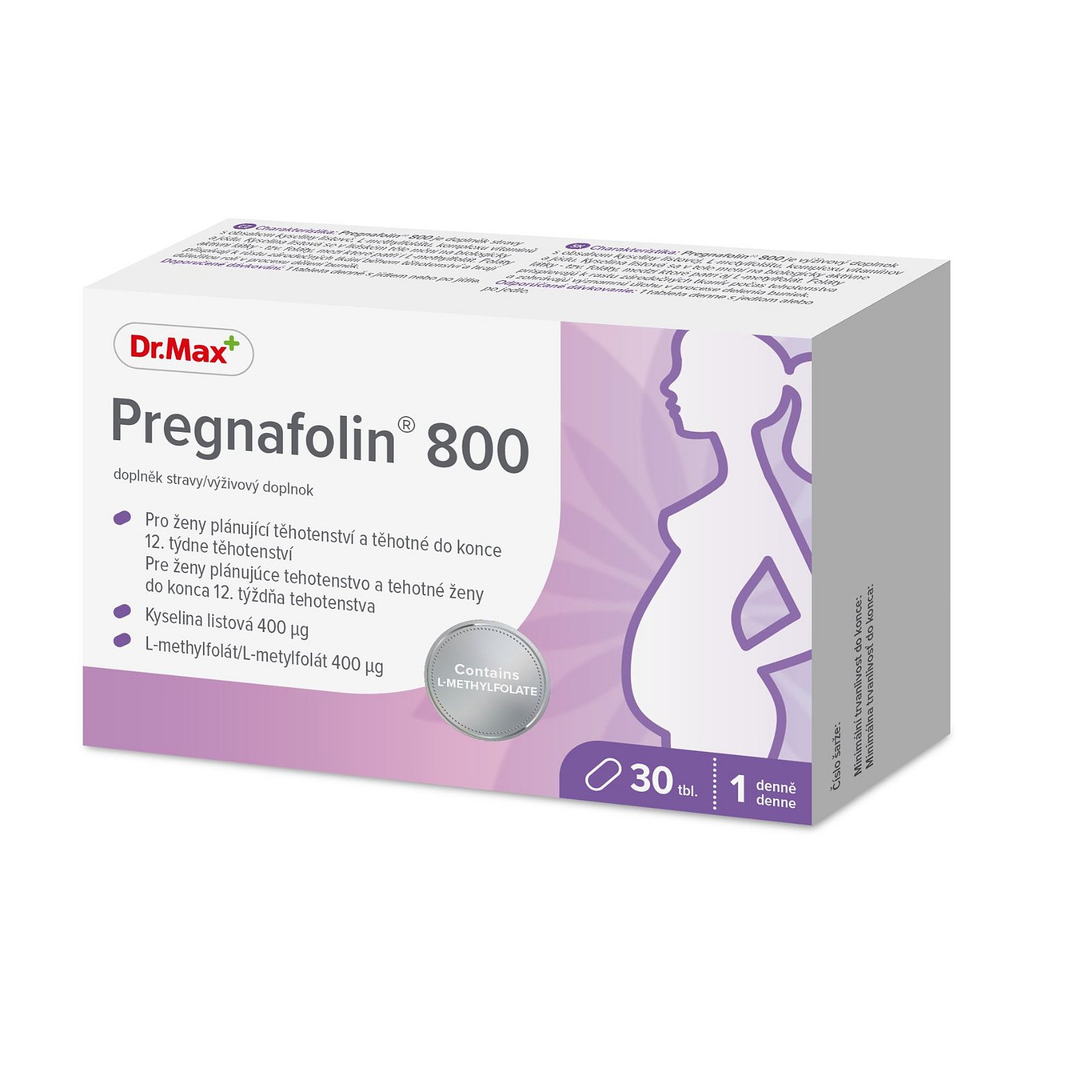 Dr.Max Pregnafolin 800 30 tablet