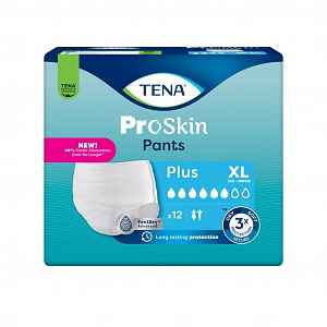TENA Proskin Pants Plus XL Inkontinenční kalhotky 12ks
