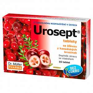 Urosept tablety tablety 16