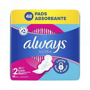 Always Ultra Den Long hygienické vložky 48 ks