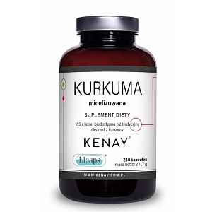 Kenay Kurkuma micelizovaná NovaSol Licaps 240 kapslí