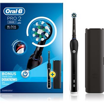 Oral B PRO 2 2500 D501.513.2X elektrický zubní kartáček s pouzdrem