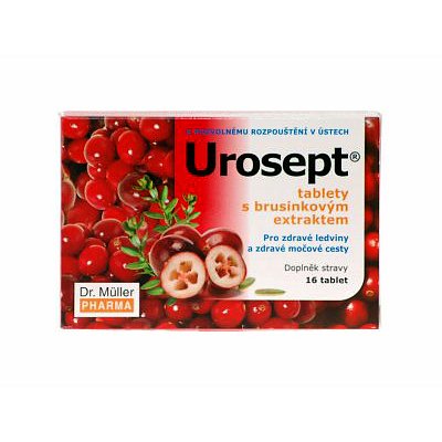Urosept tablety tablety 16