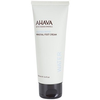 Ahava Dead Sea Water minerální krém na nohy  100 ml