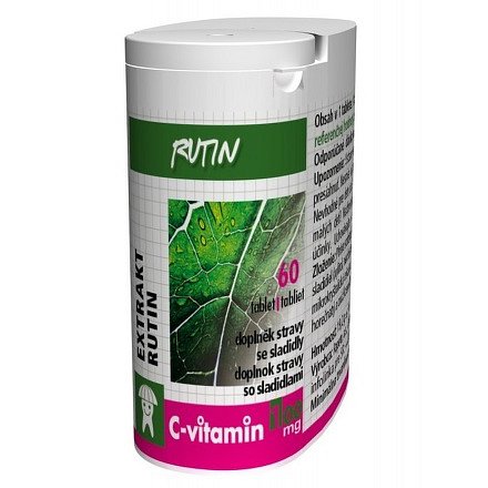 C-Vitamin 100 mg - Rutin se sukralózou tablety 60