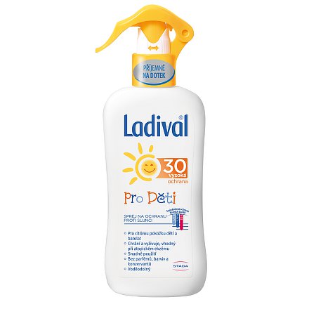 LADIVAL SPF 30 sprej ochrana proti slunci děti 200ml