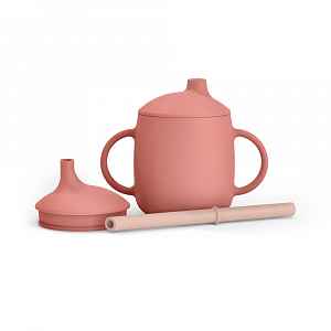 Suavinex Colour Essence Hrnek 3v1 200 ml 6m+ 1 ks růžový