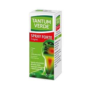 Tantum Verde Spray Forte 3mg/ml, ústní sprej 15ml
