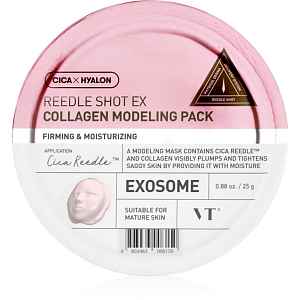 VT Cosmetics Reedle Shot EX Collagen Modeling Pack zpevňující kolagenová maska s hydratačním účinkem 25 g