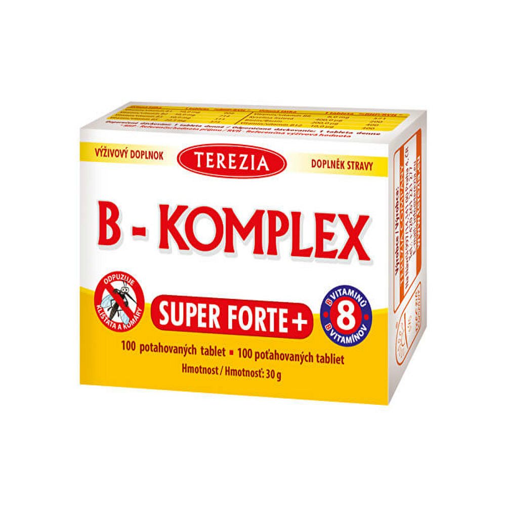 TEREZIA B-Komplex super forte 100 tablet