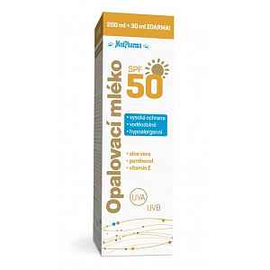 MedPharma Opalovací mléko SPF50 200ml+30ml ZDARMA