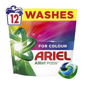 Ariel Kapsle na praní All-in-1 PODS Color 12 pd