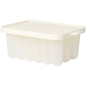 BIBS Baby Food Freezer Tray mrazuvzdorná silikonová forma Ivory 12 x 8,5 x 5,3 cm 150 ml