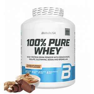 BioTech 100% Pure Whey Čokoláda, arašídové máslo 2270 g