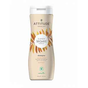 ATTITUDE Super leaves Přírodní šampon pro lesk a objem pro jemné vlasy 473 ml