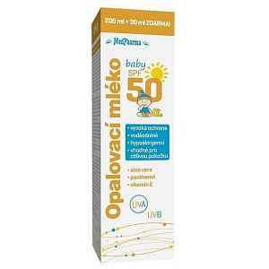 MedPharma Opal.mléko SPF50 baby 200ml+30ml ZDARMA
