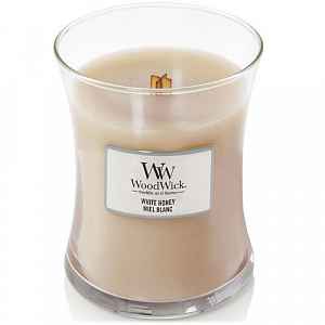WoodWick Vonná svíčka váza White Honey  275 g
