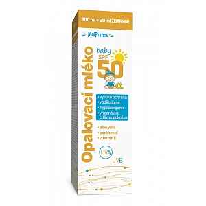 MedPharma Opal.mléko SPF50 baby 200ml+30ml ZDARMA