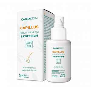 Cannaderm Capillus sérum na vlasy s kofeinem 40ml