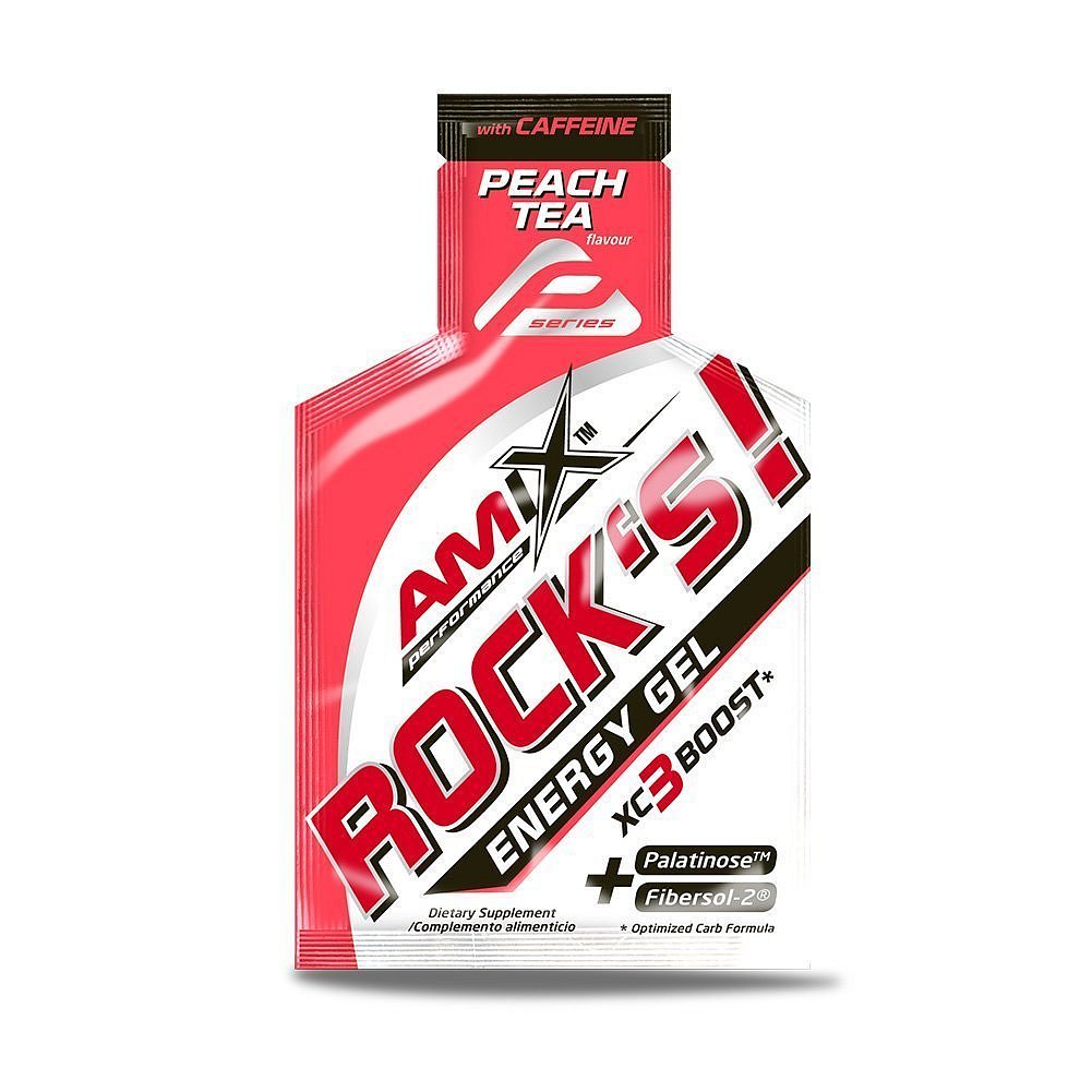 Rock's Energy Gel s kofeinem Peach Tea 32g