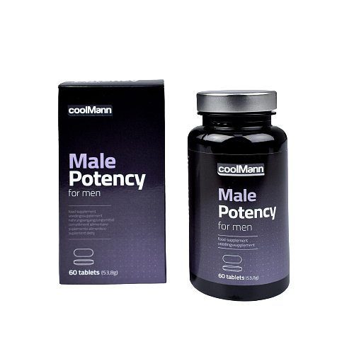 Cobeco Afrodiziakální tablety CoolMann Male Potency 60ks