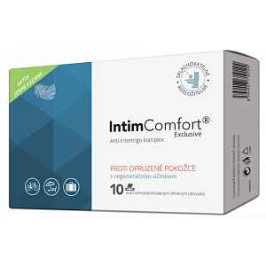 Intim Comfort 10 kapesníčků-anti-intertrigo balsám