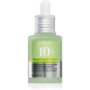 Anua Azelaic Acid 10+ Hyaluron Redness Soothing Serum zklidňující sérum proti zarudnutí pleti s hydratačním účinkem 30 ml