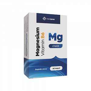 medipron Magnesium B6 chelát 60 kapslí