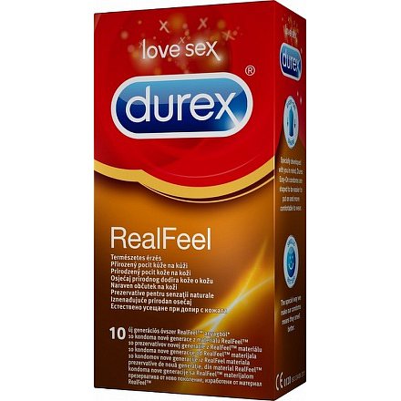 Prezervativ Durex Real Feel 10 ks