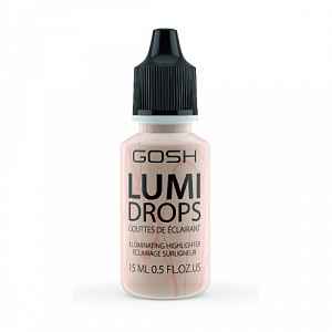 Gosh Lumi Drops tekutý rozjasňovač odstín 002 Vanilla 15 ml