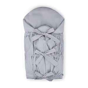 PETITE&MARS Zavinovačka šněrovací Nurse s pevnou kokosovou vložkou Light Grey