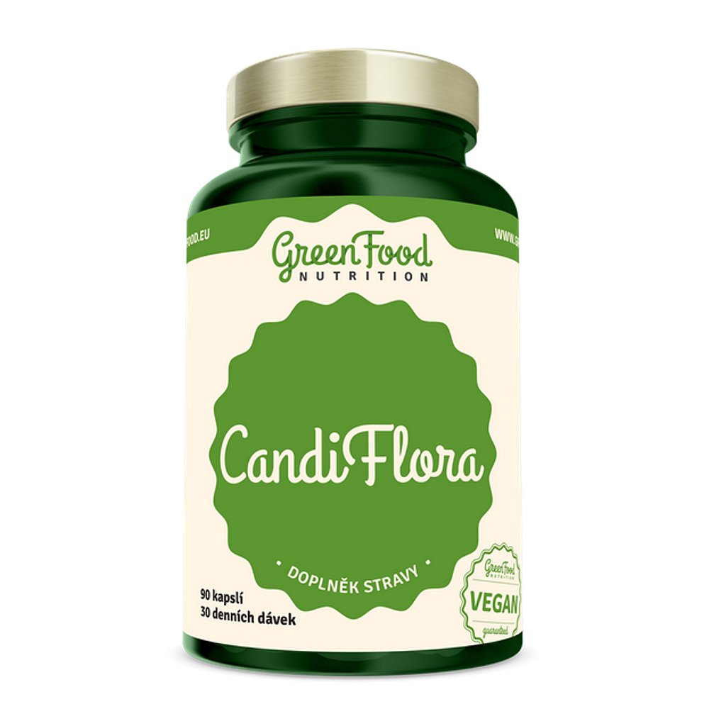 GREENFOOD NUTRITION CandiFlora 90 kapslí