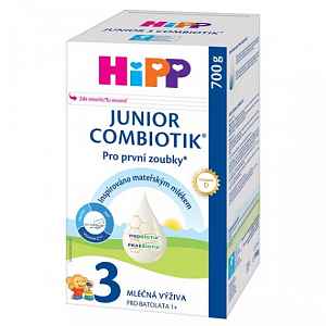 HiPP 3 Junior Combiotik mléčná výživa 700g - balení 4 ks