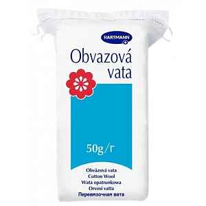 Vata obvazová skládaná 50g