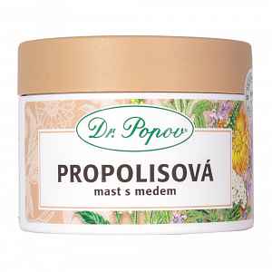 Propolisová mast s medem 100ml Dr.Popov