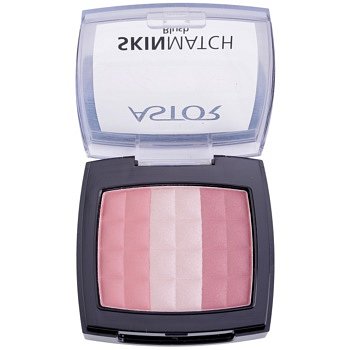 Astor SkinMatch trio tvářenka odstín 001 Rosy Pink  8,25 g