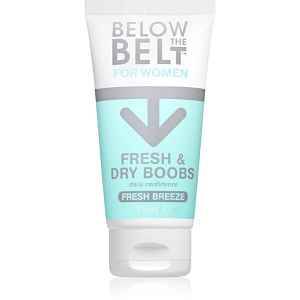 Below the Belt Grooming Fresh and Dry Boobs krém na prsa proti pocení a nežádoucímu zápachu 75 ml